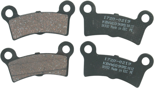 Pastillas de freno orgánicas Harley/Buell