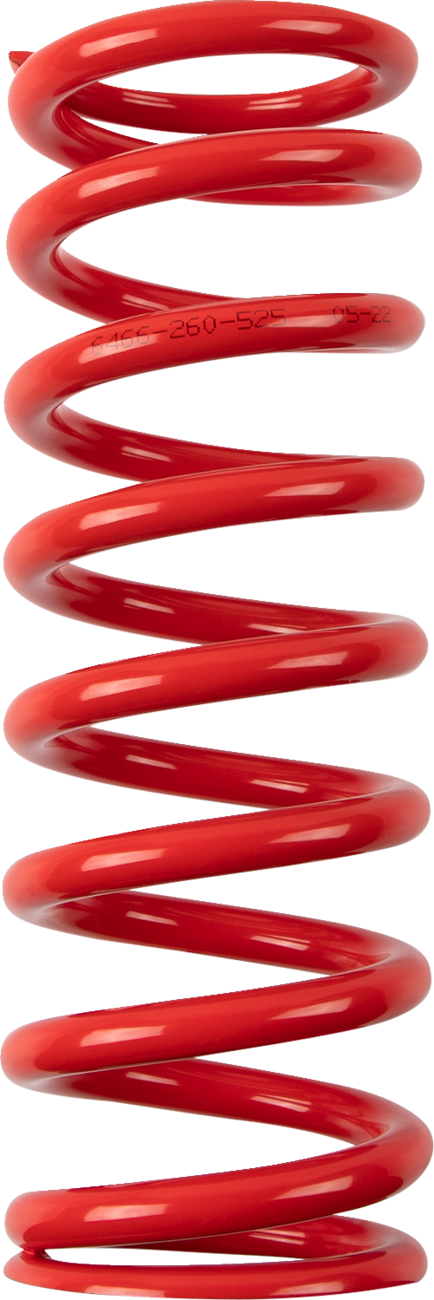 Resorte de choque - Resorte de choque - 64/66 mm OD - 52,5 n/mm - Rojo