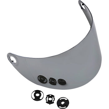 Gringo S Gen 2 Shield - Flat - Chrome Mirror