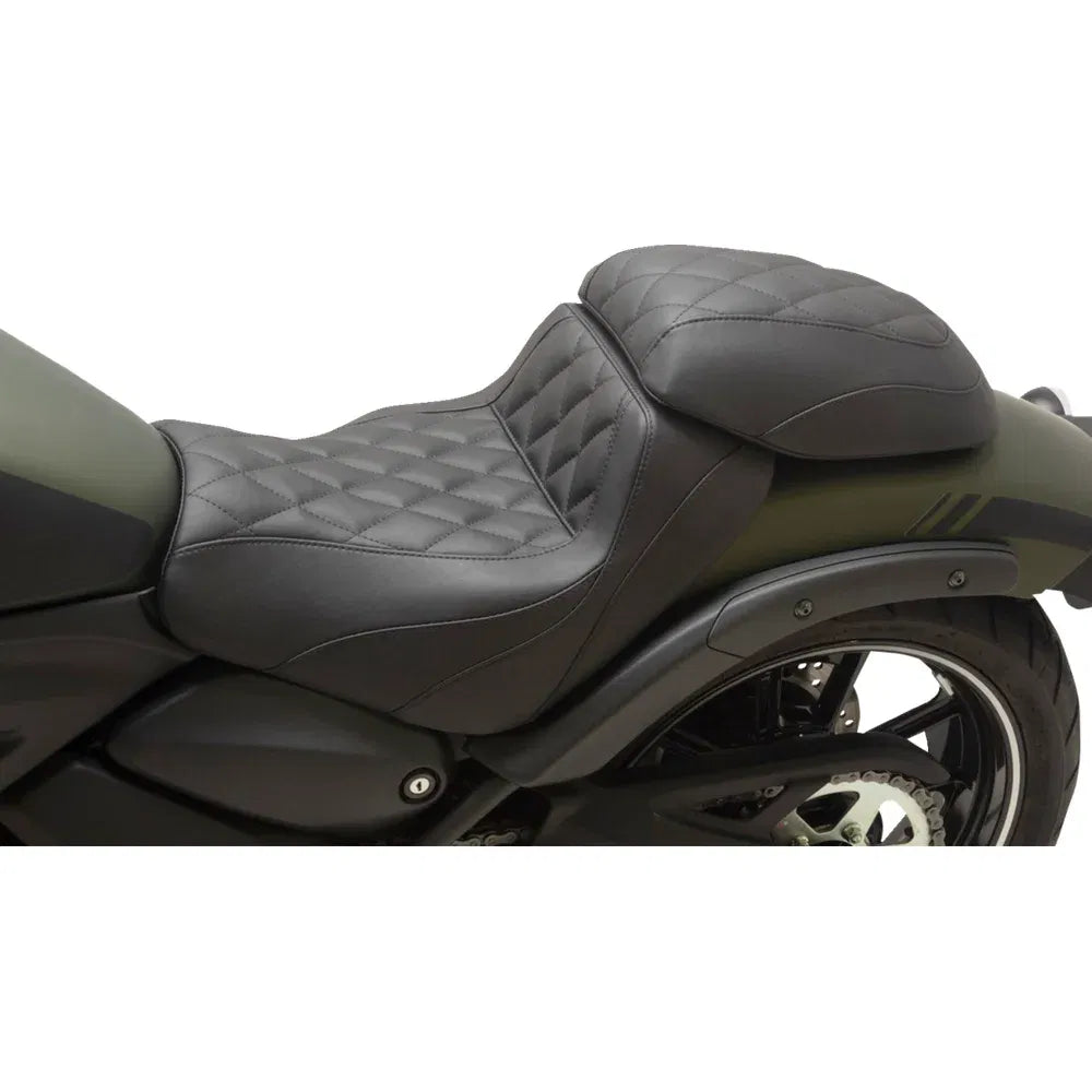 Asiento individual con respaldo cuadrado/fastback