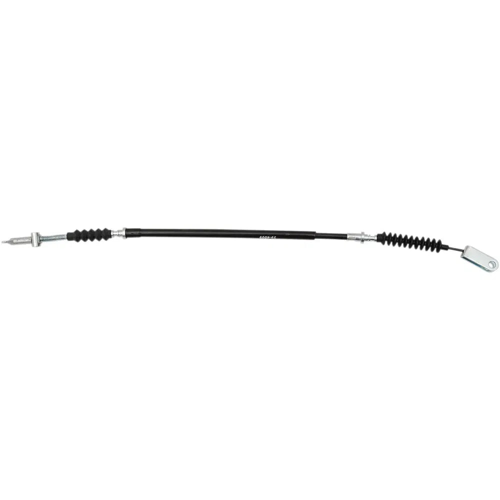 Cable de freno de vinilo negro.