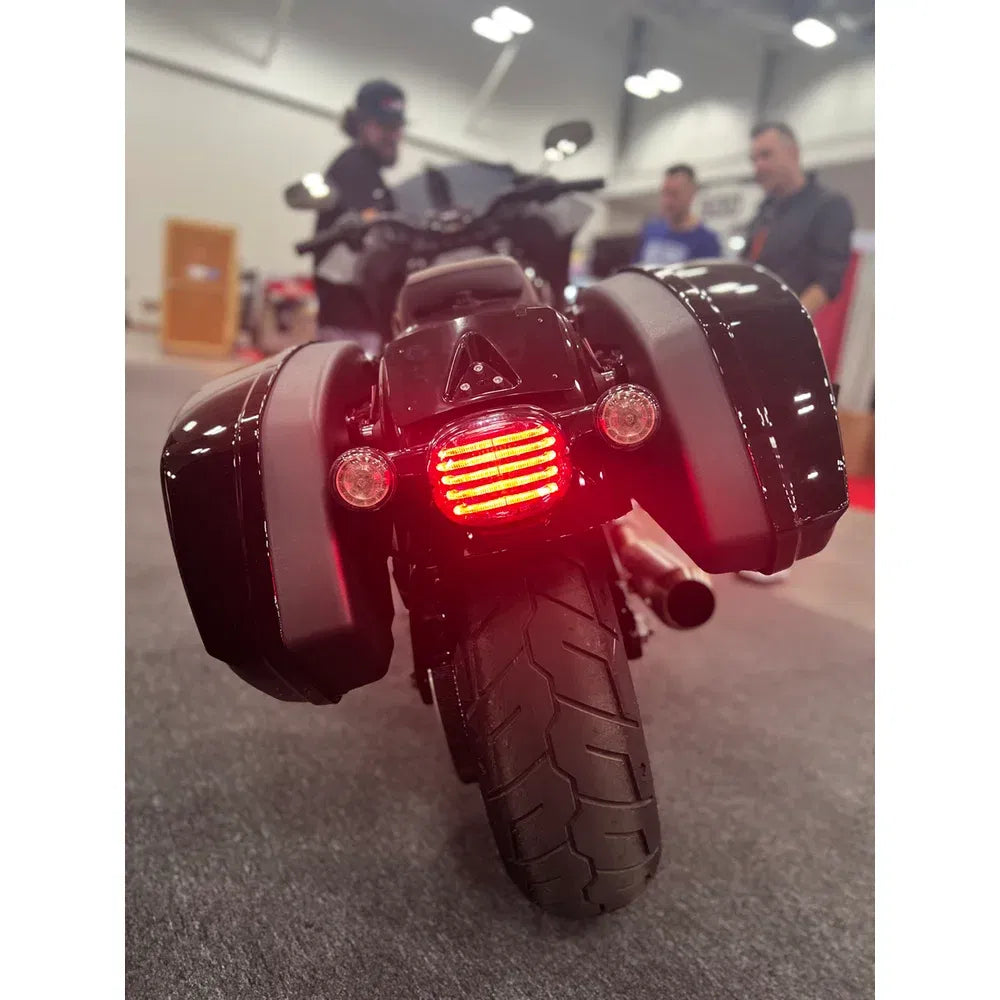Kit de luces traseras led de perfil bajo probeam®, con luz de etiqueta superior