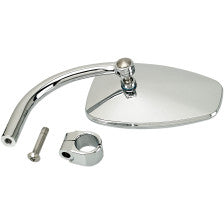 Espejo Biltwell Tear Drop con Clamp On - Cromo