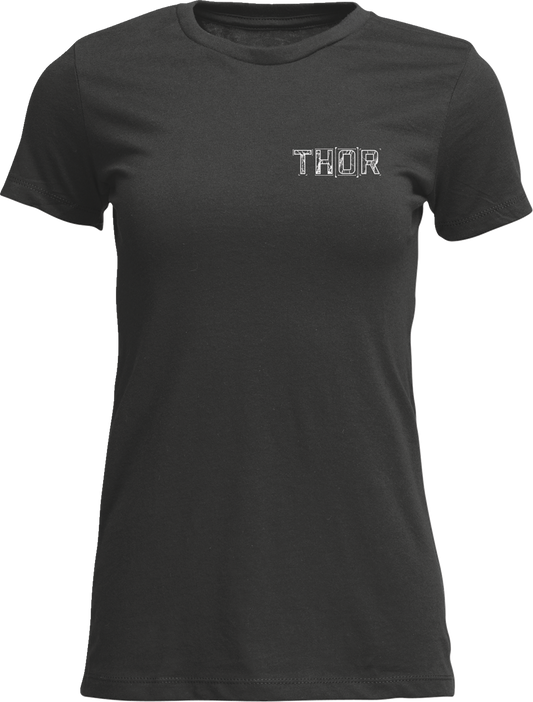Camiseta con estampado de mujer