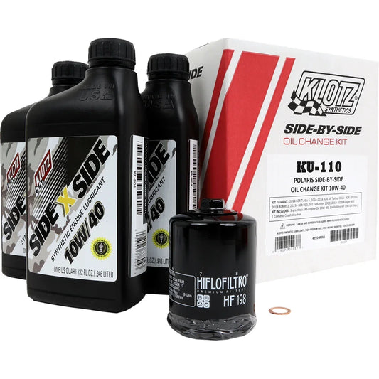 Kit de cambio de aceite - polaris - 10w/40