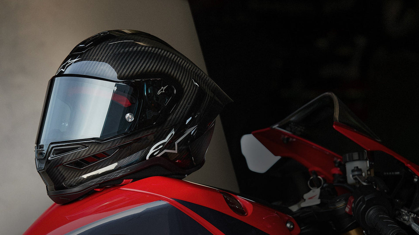 Casco Supertech R10 Sólido - Blanco Brillante