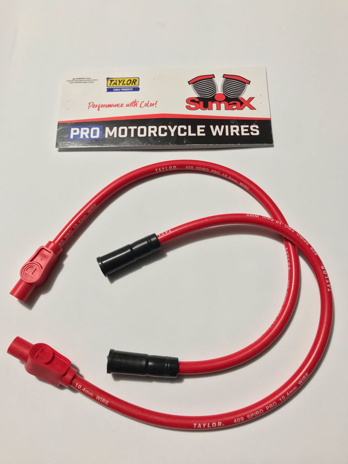 Cable de Bujía de 10.4 mm '99 -'08 Rojo
