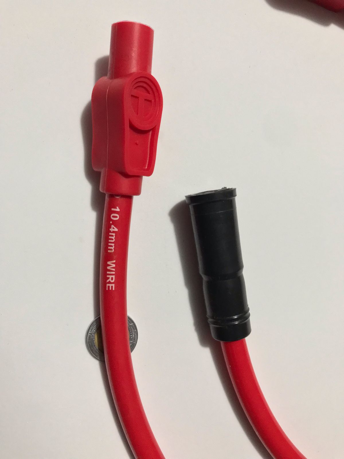 Cable de Bujía de 10.4 mm '99 -'08 Rojo