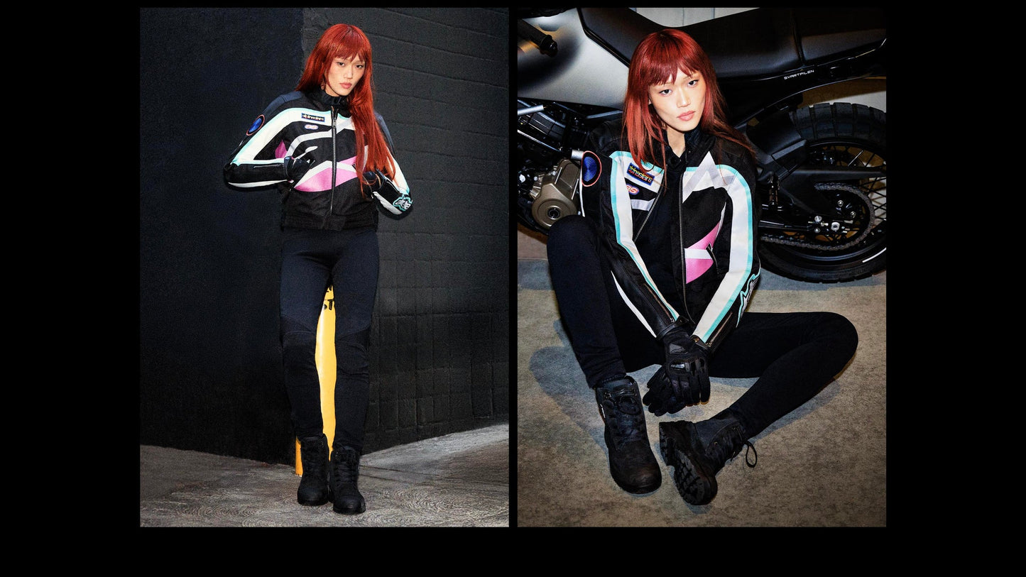 Botas para mujer Alpinestars Judy Waterproof - Negro