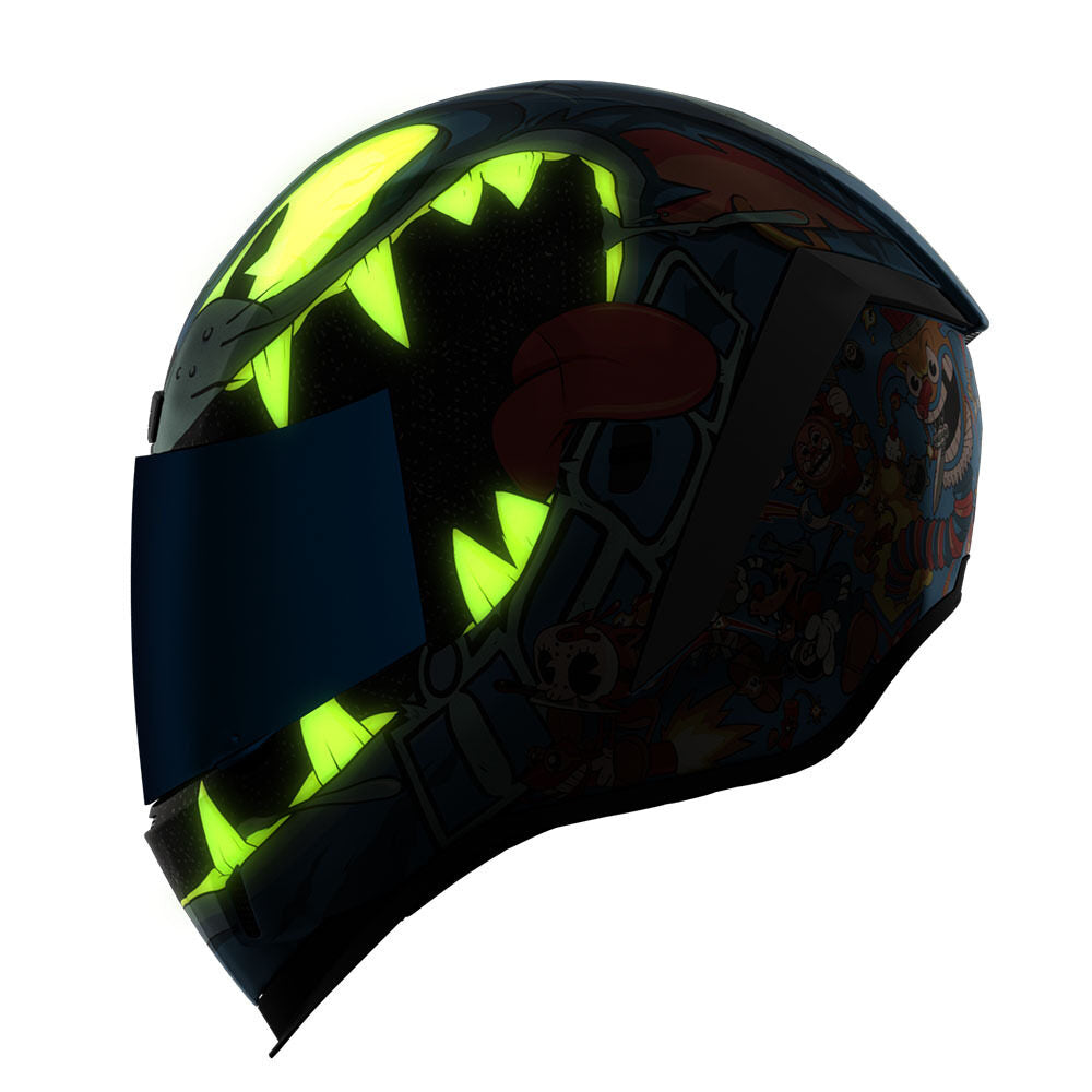 Casco Icon Airform MIPS 9 Lives - Azul