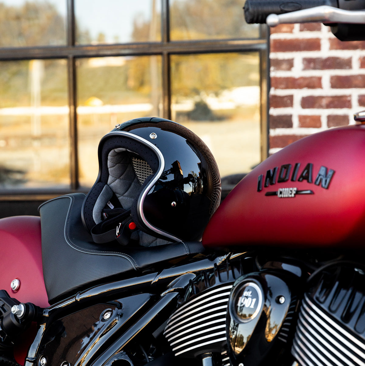 Casco Biltwell Bonanza - negro
