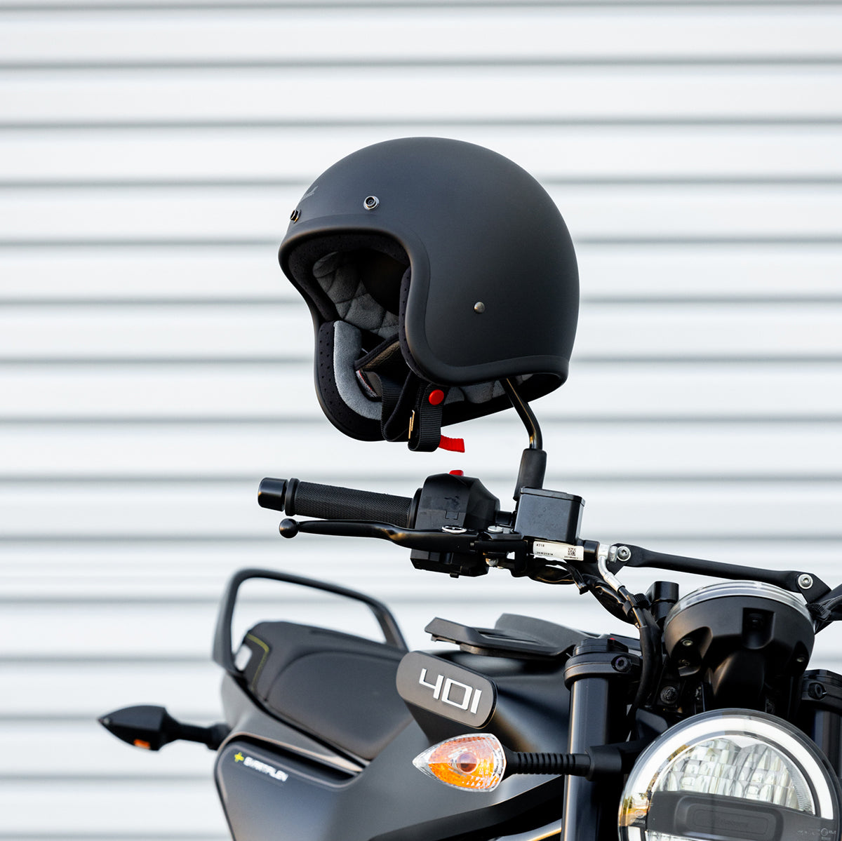 Casco Biltwell Bonanza - negro mate