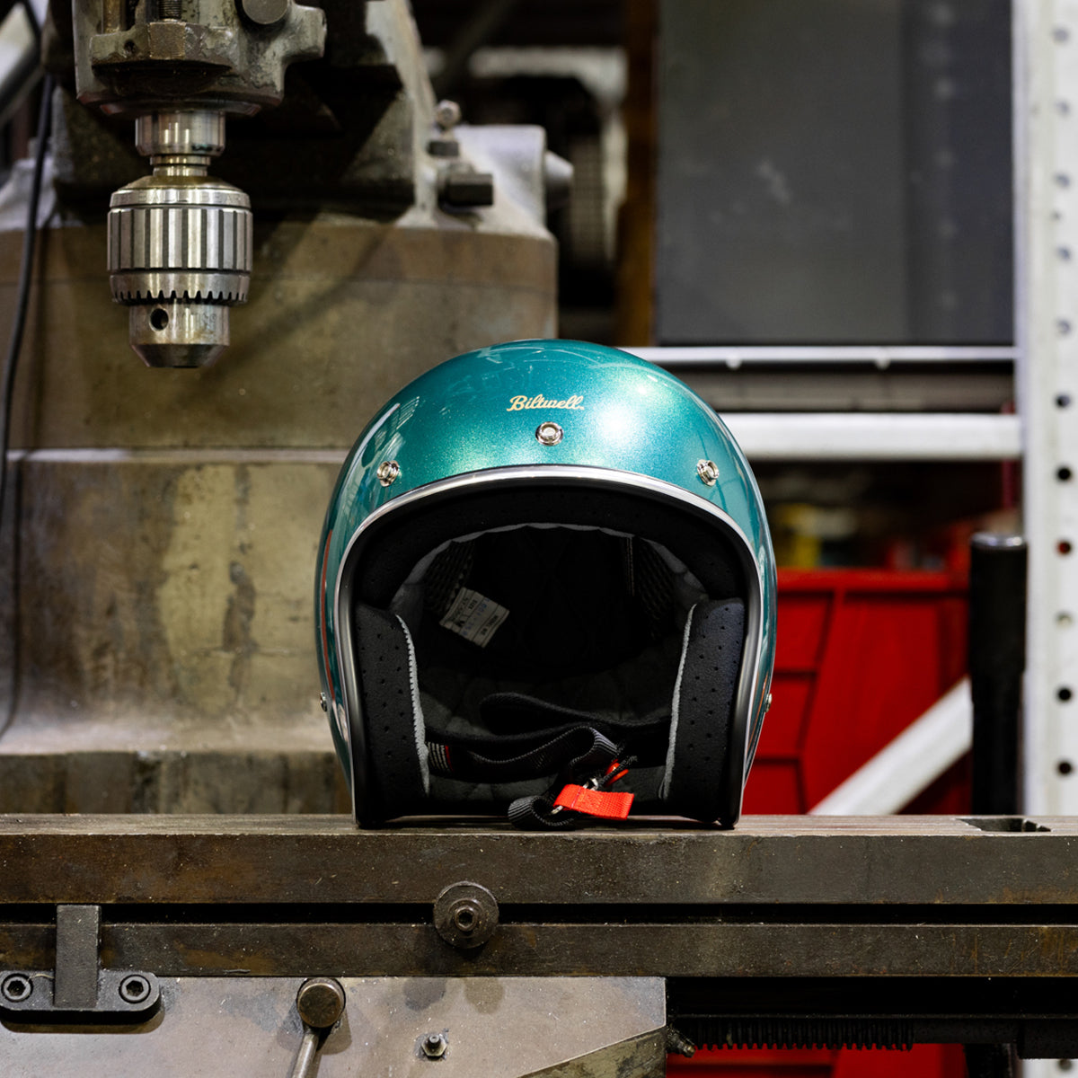 Casco Biltwell Bonanza - verde metalico catalina