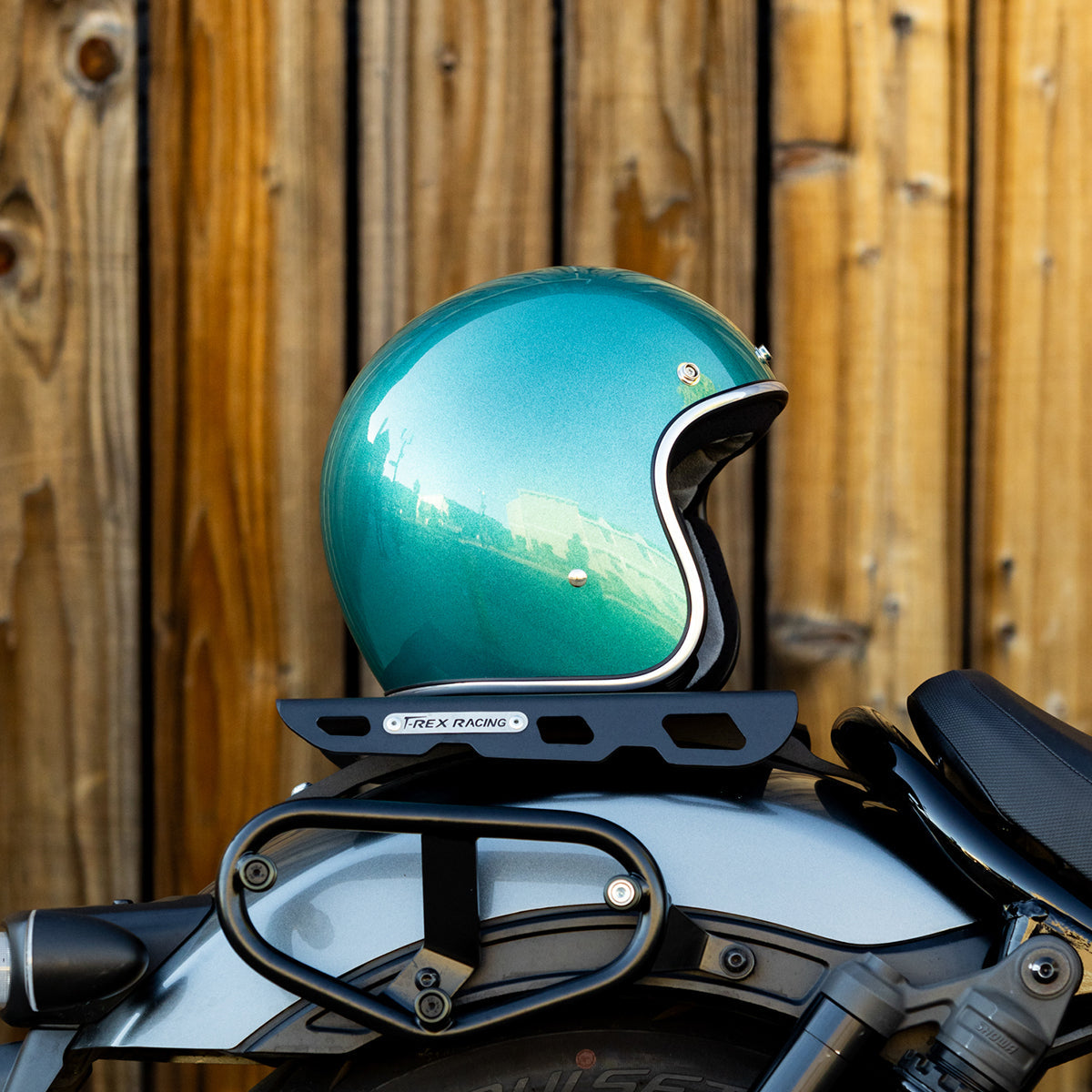 Casco Biltwell Bonanza - verde metalico catalina