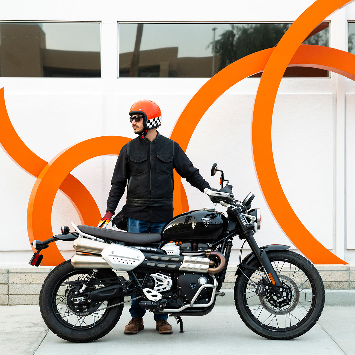 Casco Biltwell Bonanza - Competition Orange
