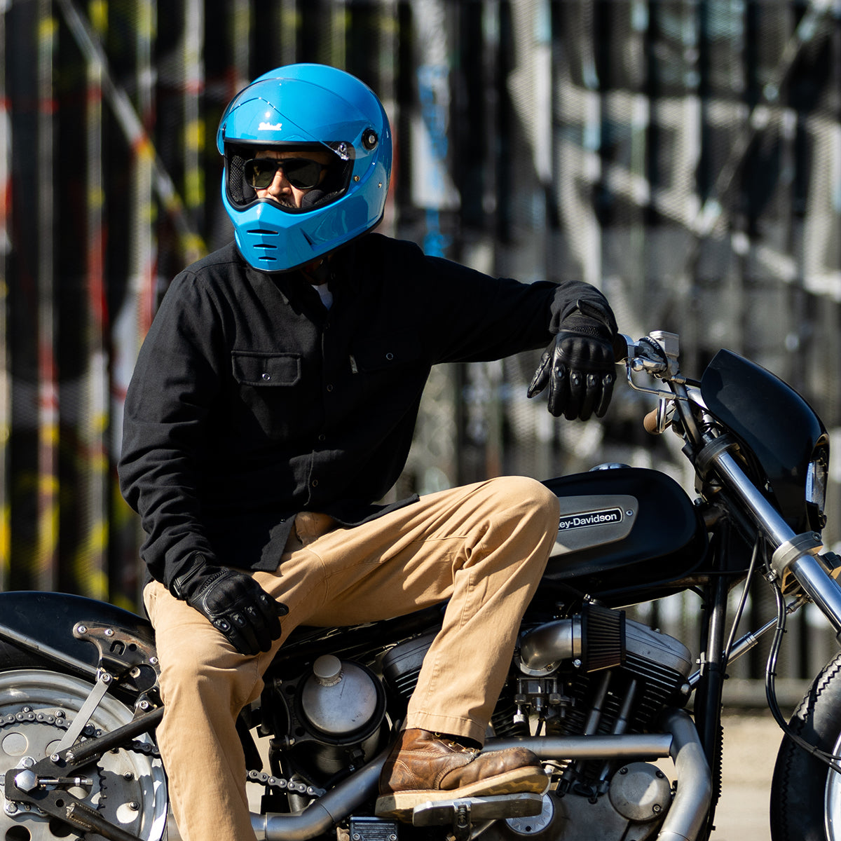 Casco Biltwell Lane Splitter - azul Tahoe