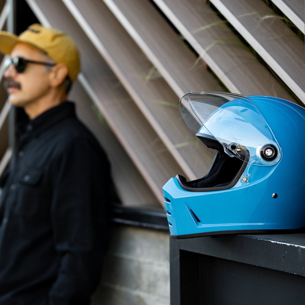 Casco Biltwell Lane Splitter - azul Tahoe
