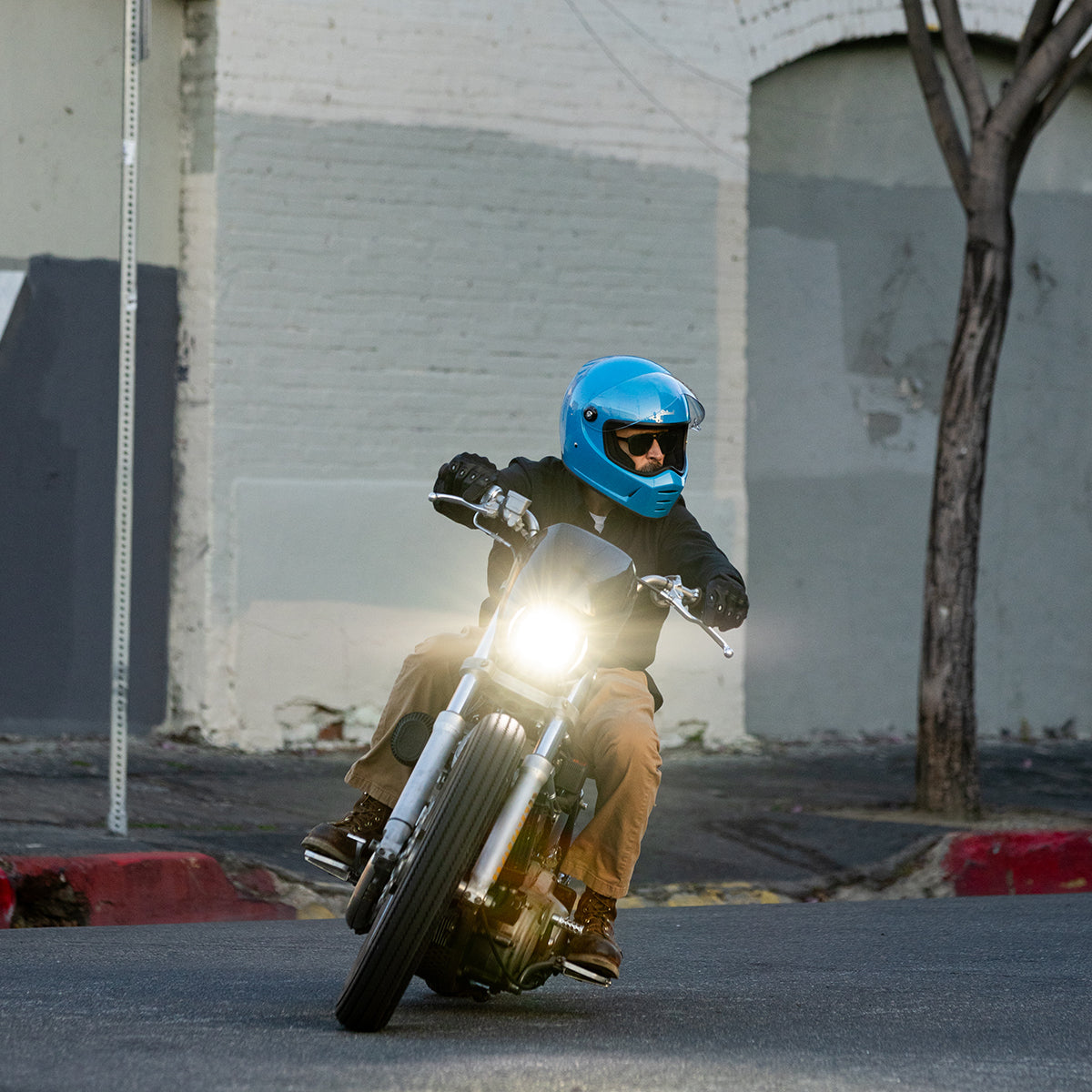 Casco Biltwell Lane Splitter - azul Tahoe