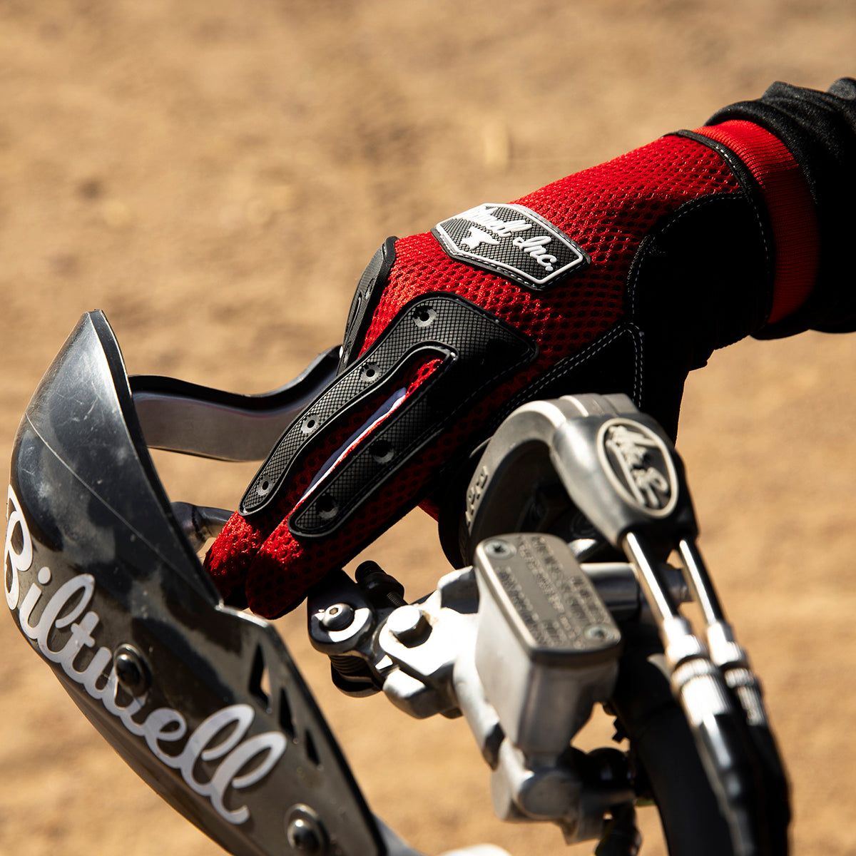 Guantes Biltwell Anza - rojo/negro