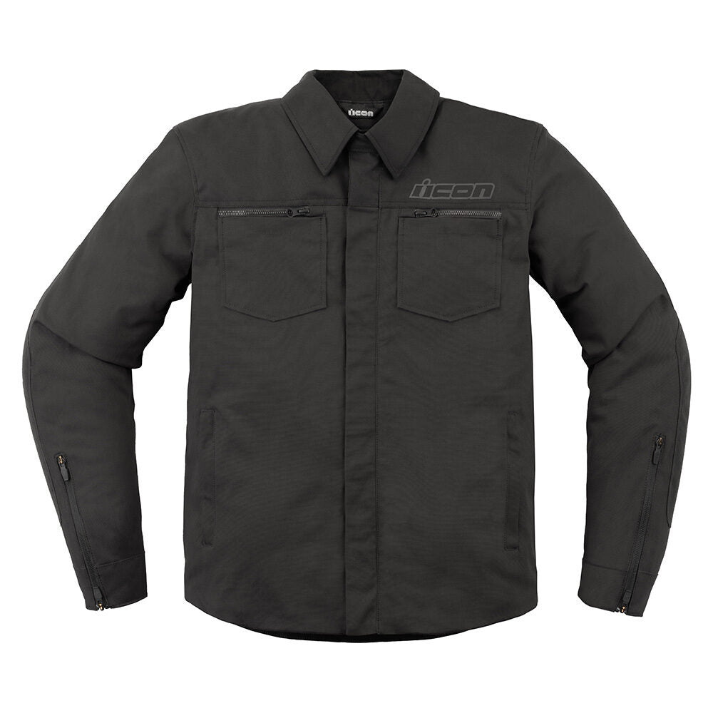 Chamarra ICON Upstate Canvas CE - negro