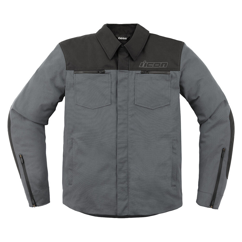Chamarra ICON Upstate Canvas CE - Gris