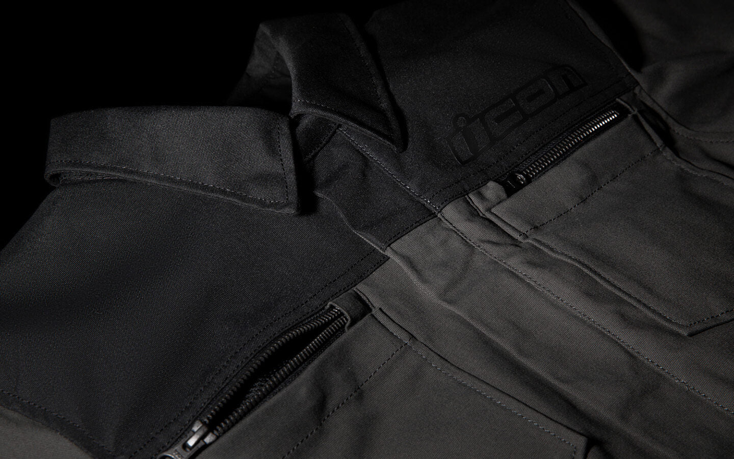 Chamarra ICON Upstate Canvas CE - Gris