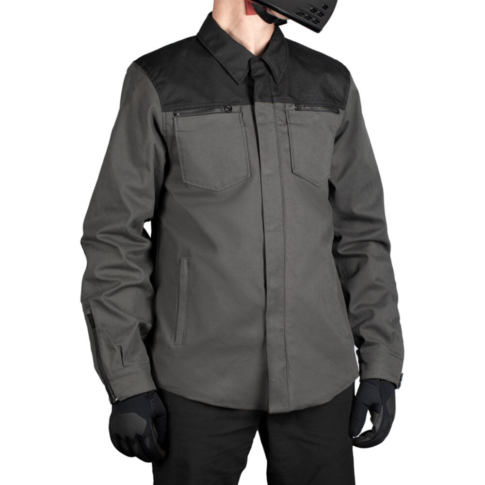 Chamarra ICON Upstate Canvas CE - Gris