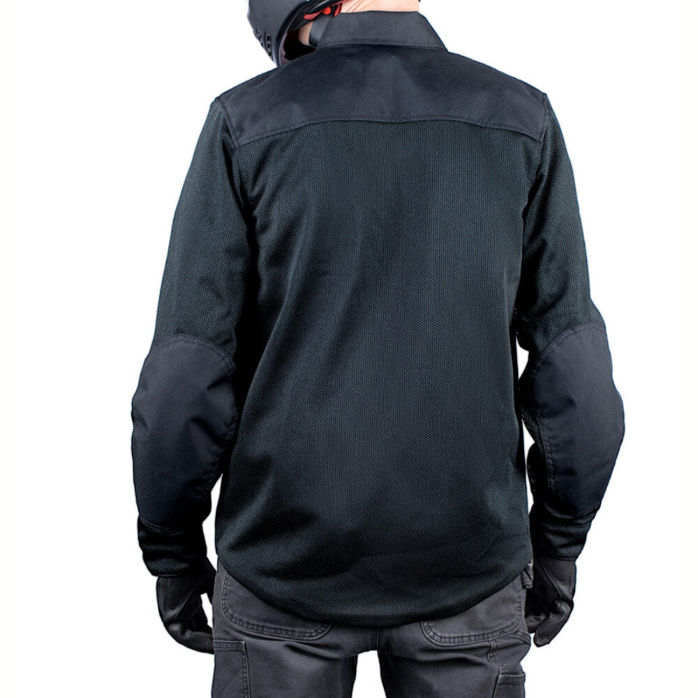 Chamarra Icon Upstate Mesh CE - Negra