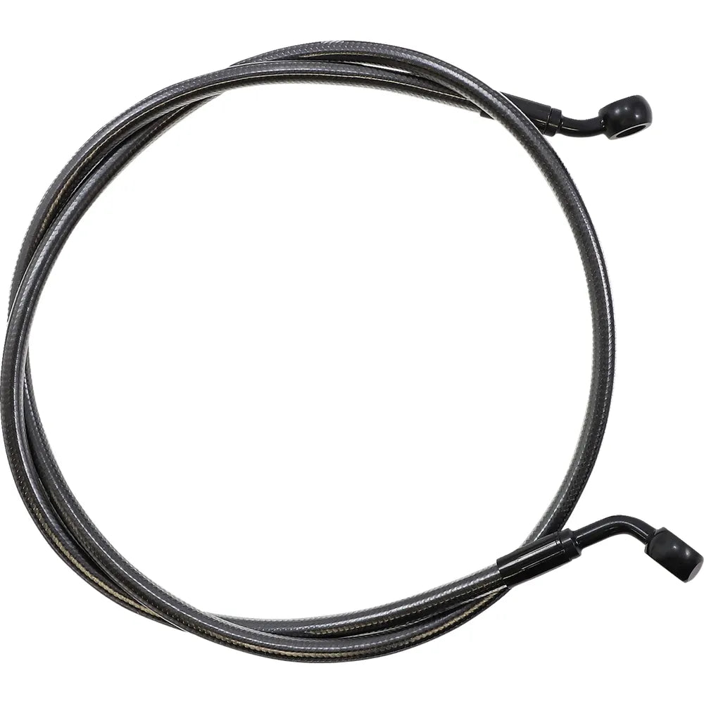 Línea de freno delantero de disco único trenzado E-Z Align - Línea de freno - 35/60° - 44" - Black Pearl