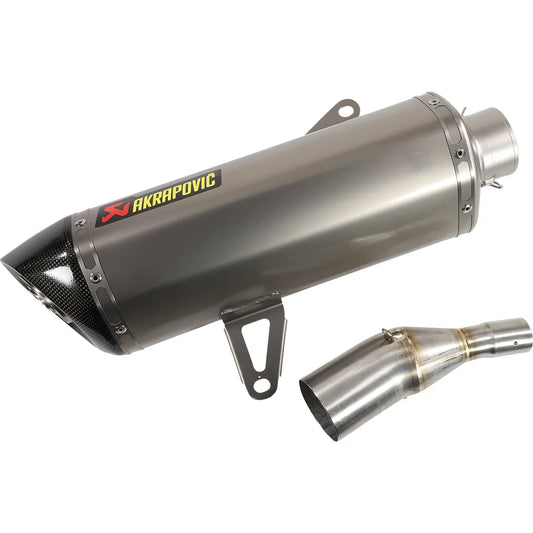Escape Akrapovic - Slip-On Scooter Muffler - Stainless Steel