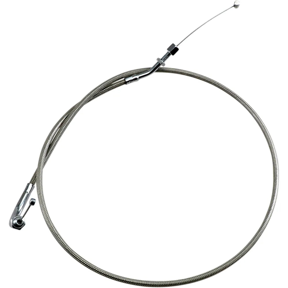 Throttle Cable - Push - Yamaha - Stainless Steel