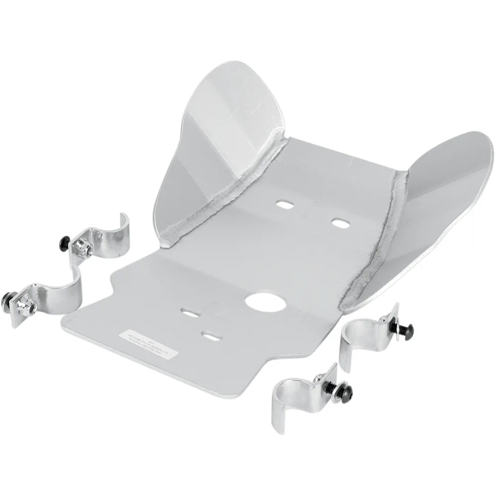 Placa protectora de aluminio — Placa protectora - Placa protectora - Plata - Honda - CRF150 RB/R