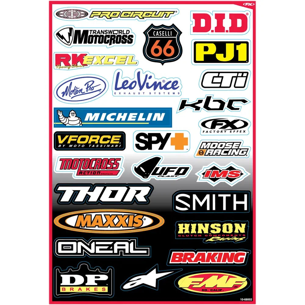 Decal Kit - Sponsor B