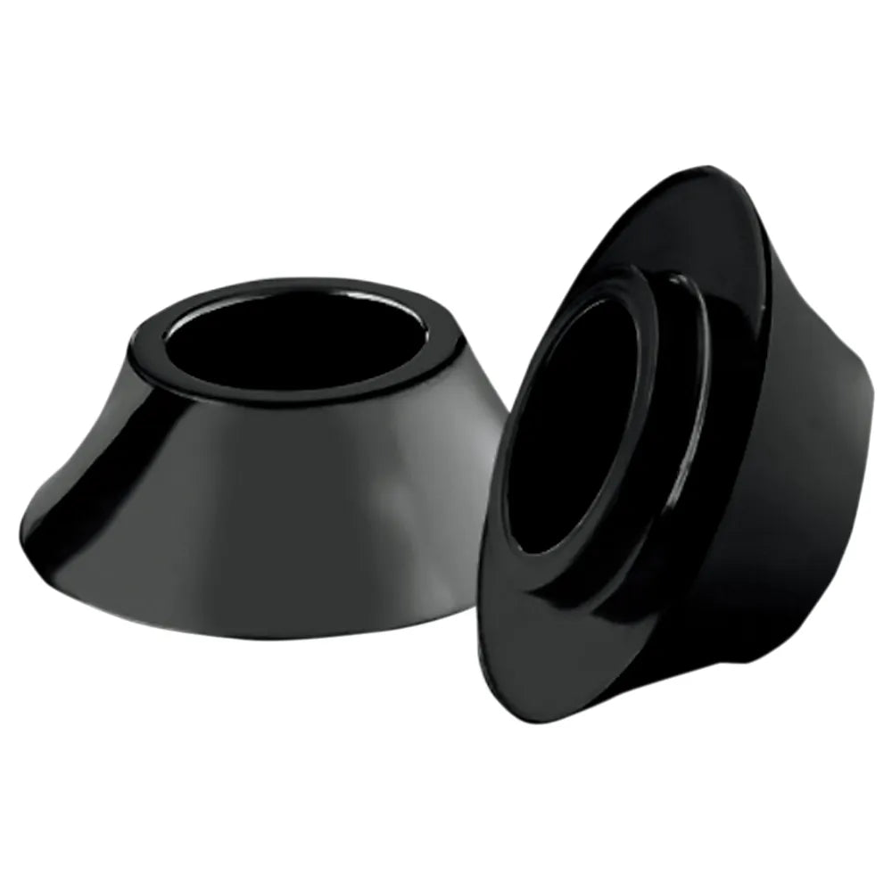Wheel Spacer - Front - Black - 00-07 FLH