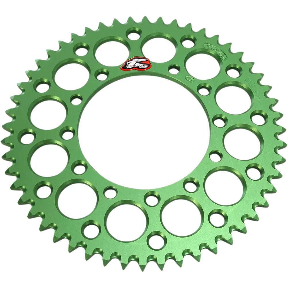Sprocket - Kawasaki - Green - 52-Tooth