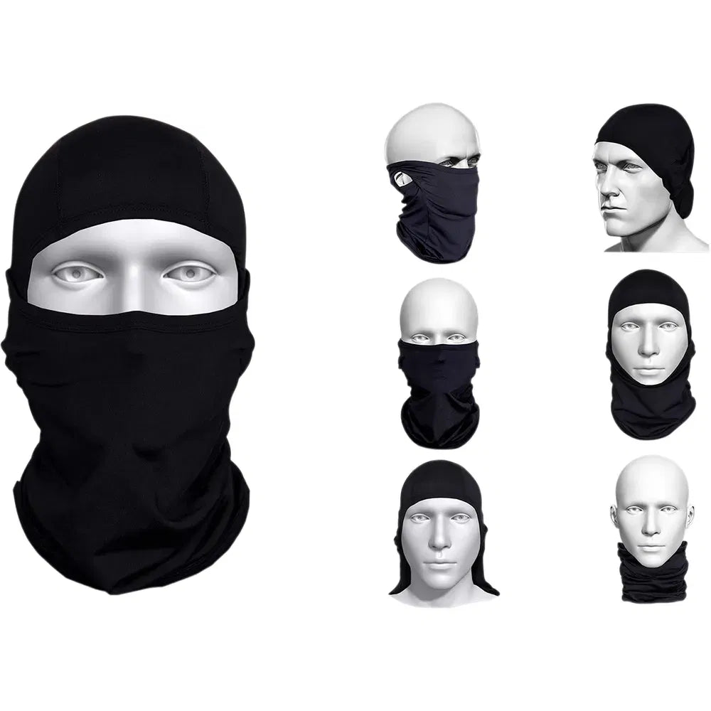 Multi-functional Balaclava - Black