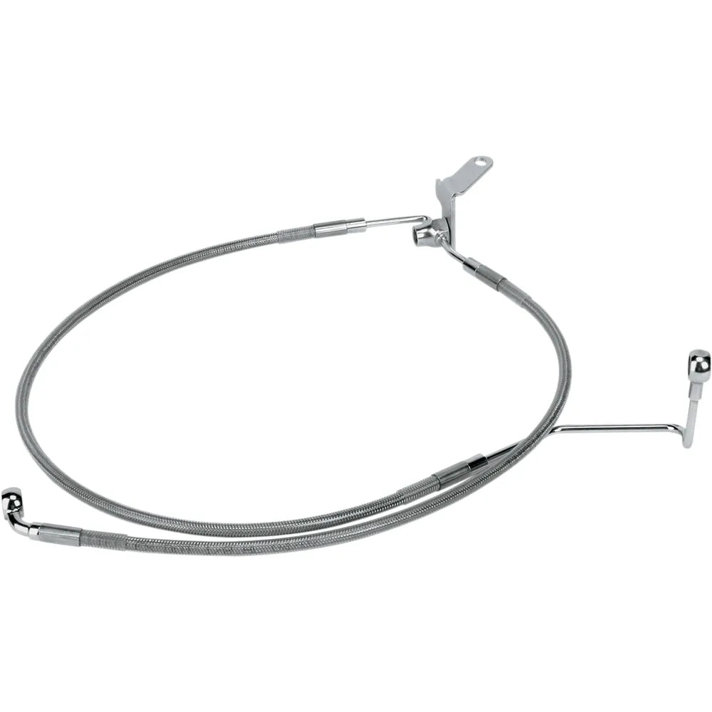 Brake Line - Rear - +3" - Softail