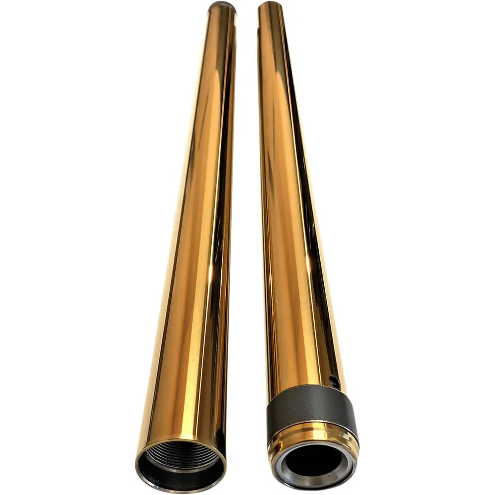 Fork Tube - Gold TIN - 41 mm - 20.25" Length