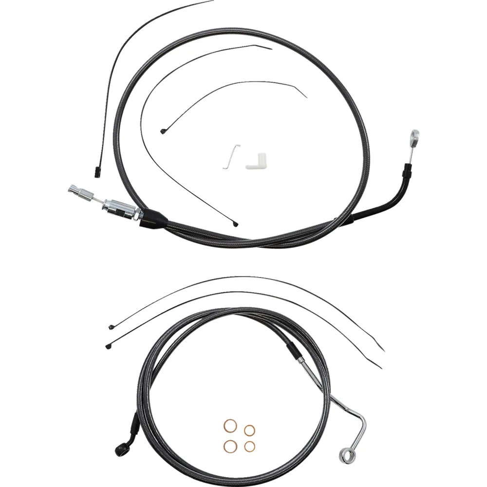 Kit de instalación de manillar de diseño Black Pearl™ - Kit de instalación de manillar de diseño Black Pearl™ - 10" - '21-'23 FLH
