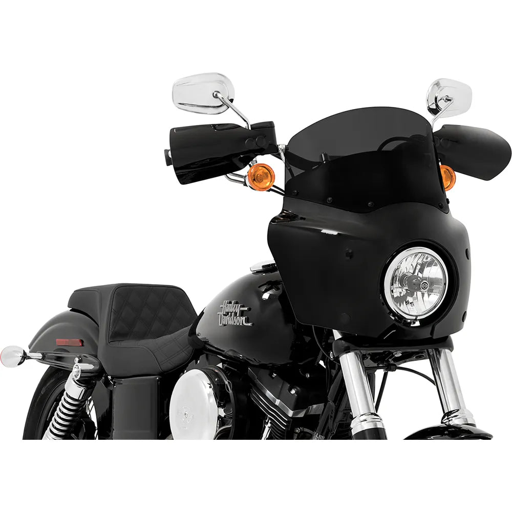 Roadwarrior Cafe Shield - Dark Black Smoke - 9"