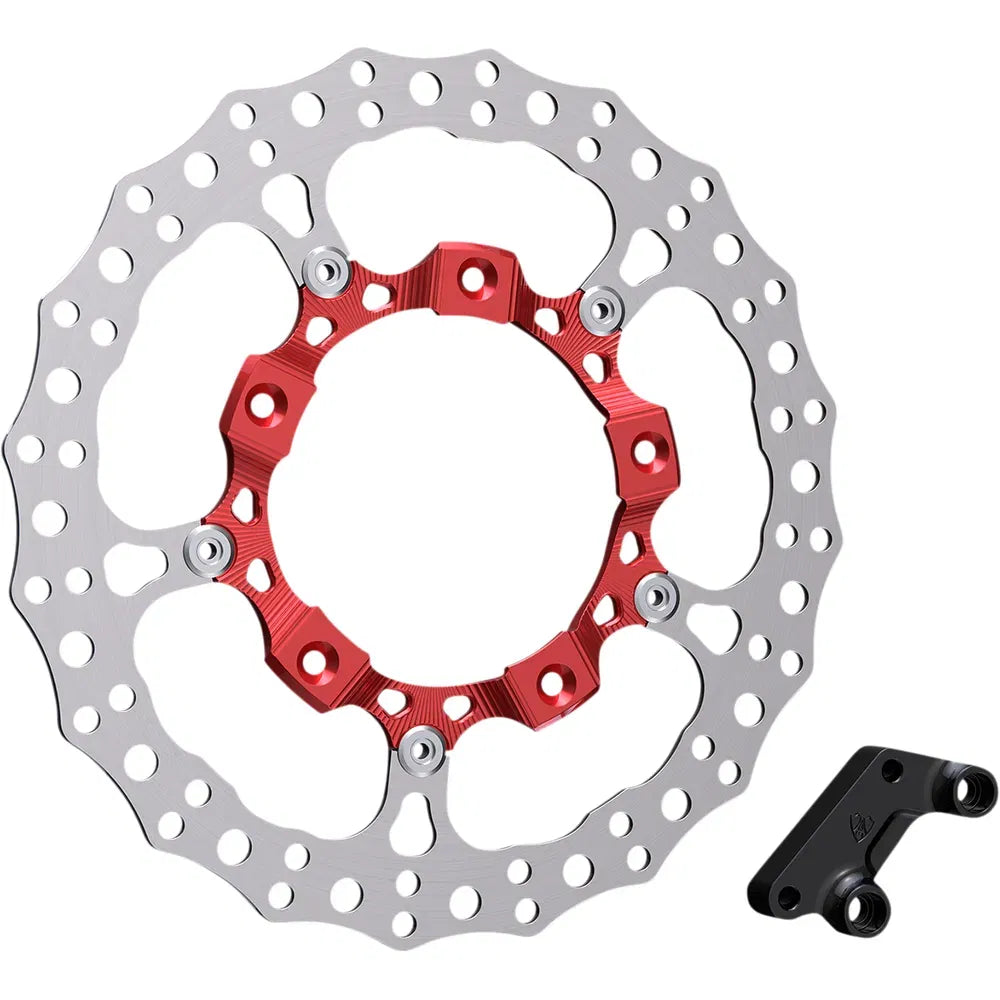 Rotor 14" - Front Right - Red