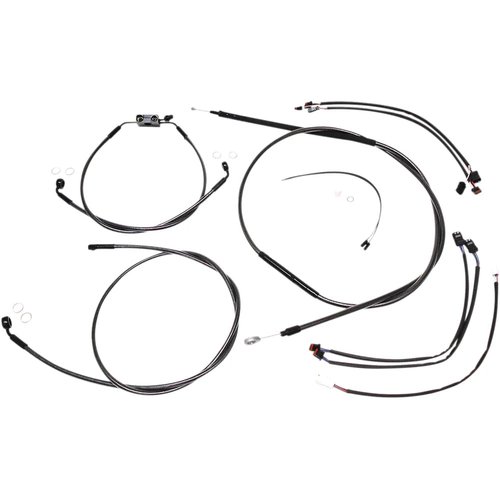 Kit de instalación de manillar de diseño Black Pearl™ - Kit de instalación de manillar de diseño Black Pearl™ - 12"-14" - Softail '18-'24