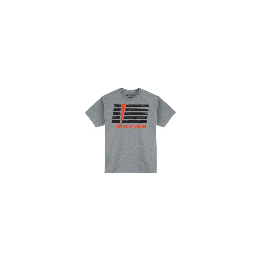 Playera ICON Invasion Stripe - Gris