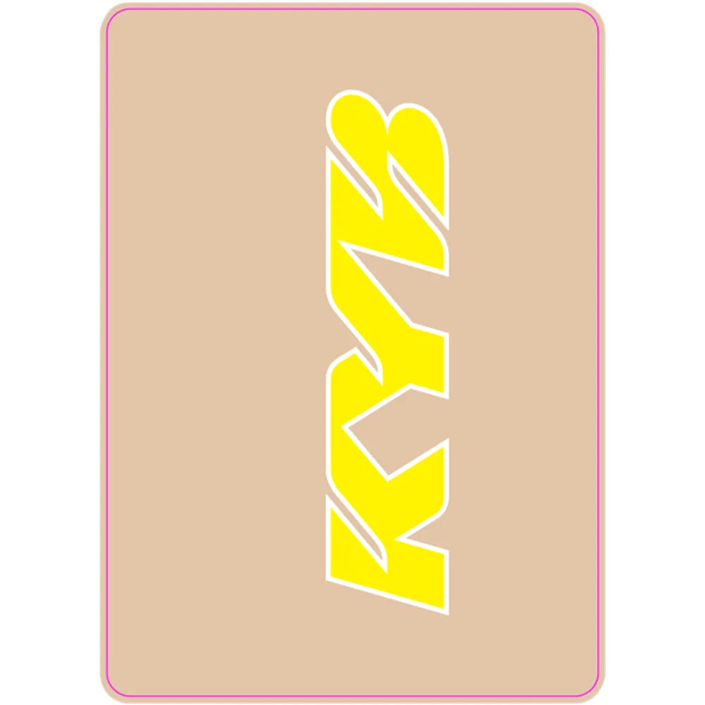 Upper Fork Decal - KYB - Yellow