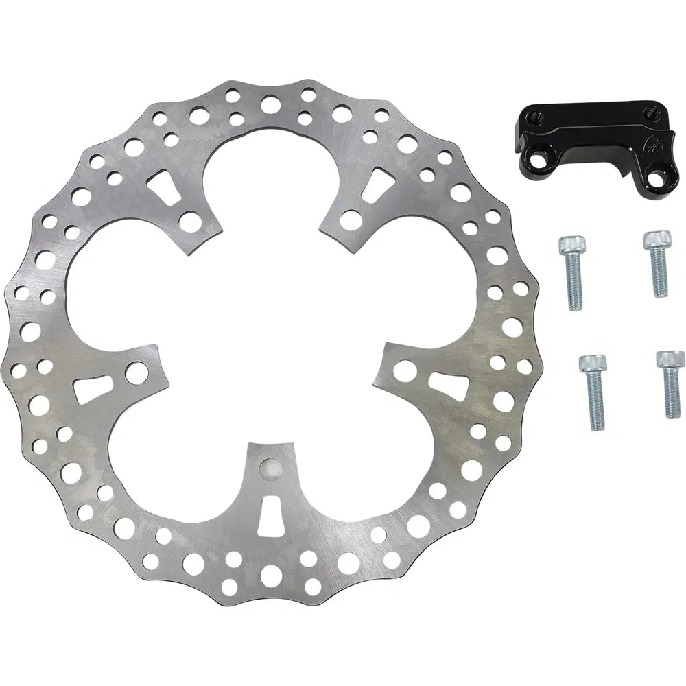Jagged Left Brake Rotor - 13"
