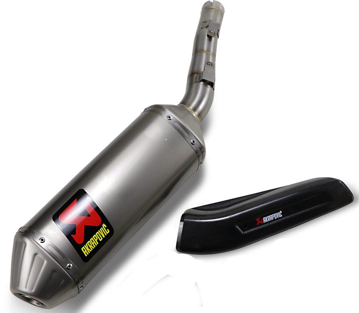 Escape Akrapovic - Slip-On Line Muffler - Titanium - Ténéré 700