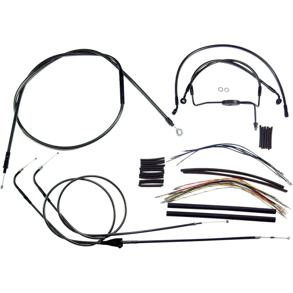 Kit de instalación de manillar de diseño Black Pearl™ - Kit de instalación de manillar de diseño Black Pearl™ - 15"-17" - Touring '96-'06