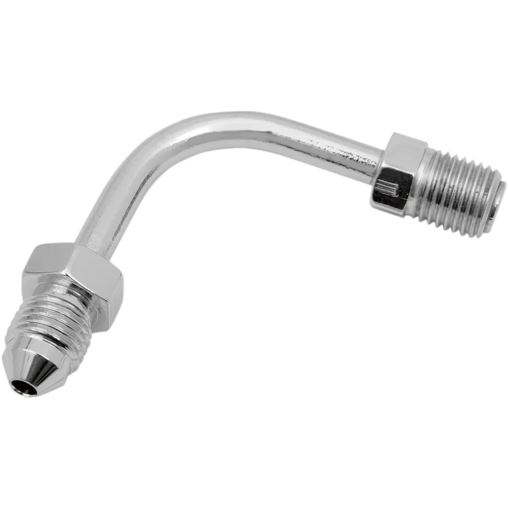 #3 Male Fitting - 3/8"-24 Inverted Flare - 90° - Short