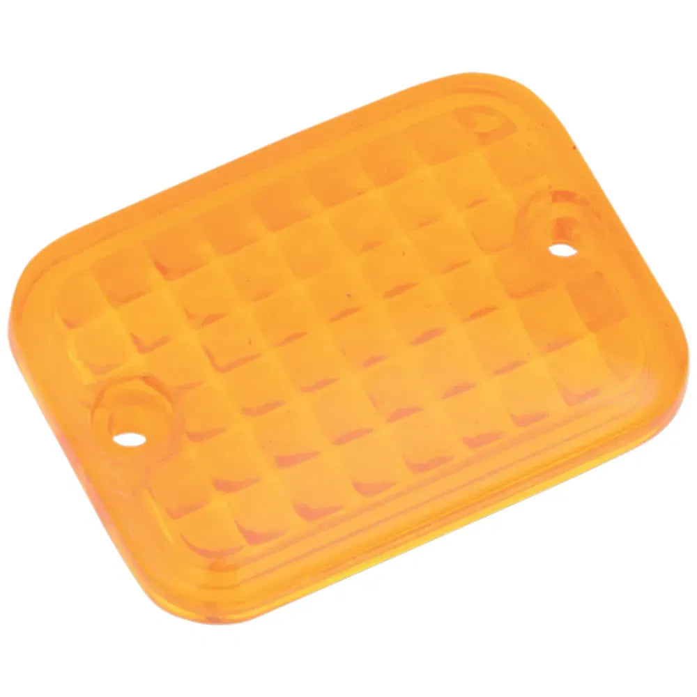 Replacement Mini Rectangular Lens - Amber