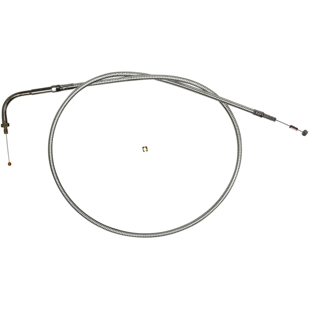 Cable trenzado Sterling Chromite II® para Harley-Davidson — Ralentí - Cable ralentí trenzado Sterling Chromite II® para Harley-Davidson - 30"